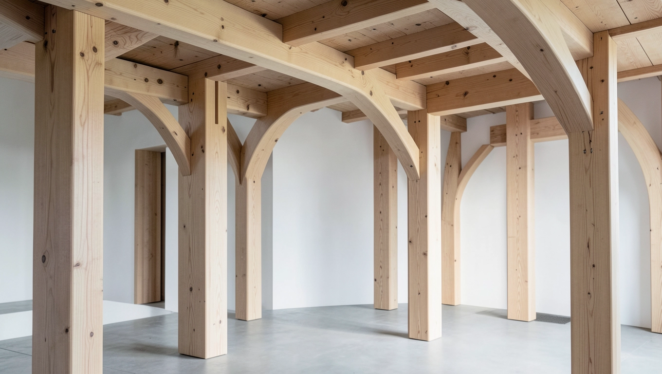 Konstrukcje z drewna klejonego