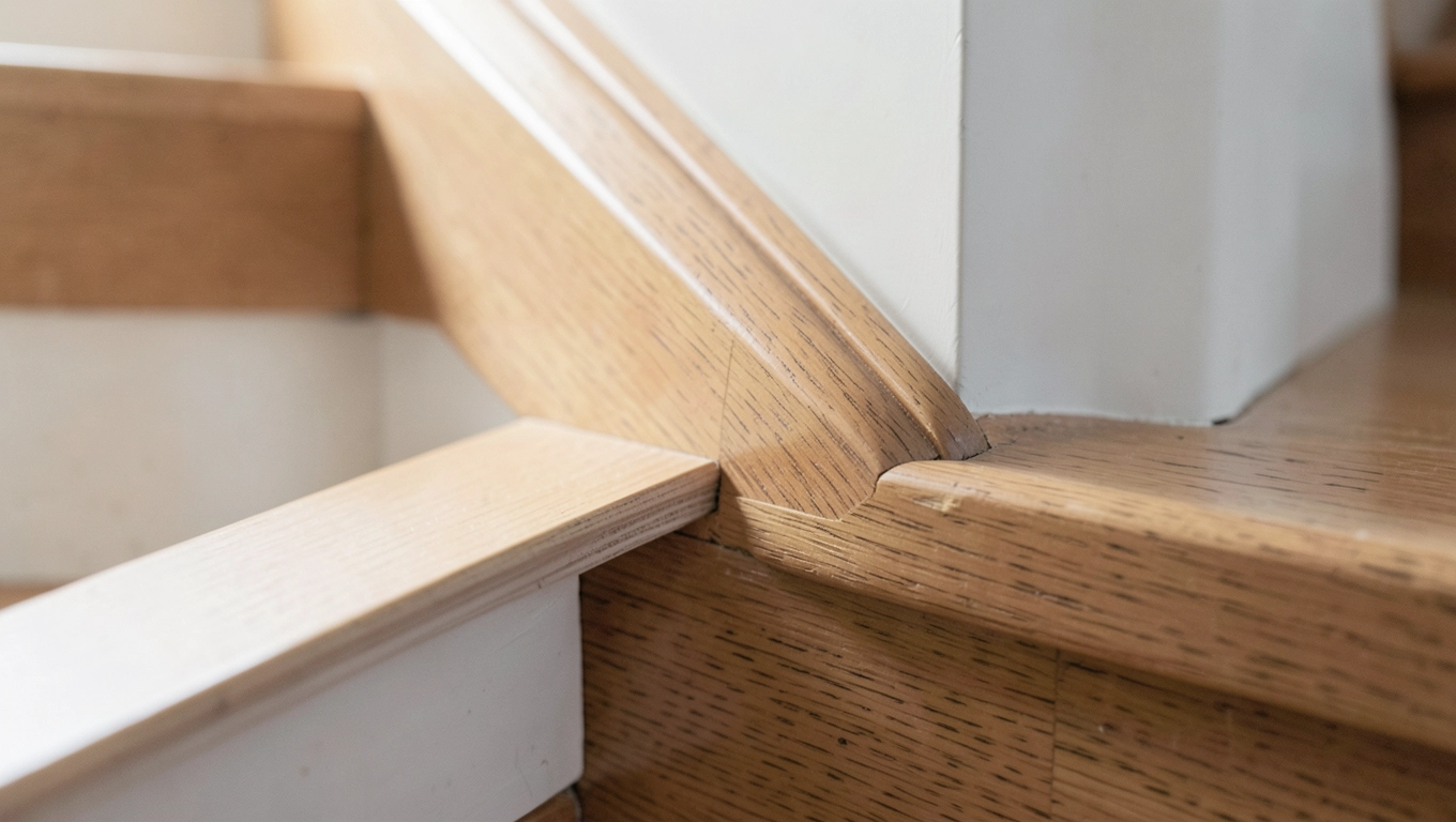 Listwy przy schodach