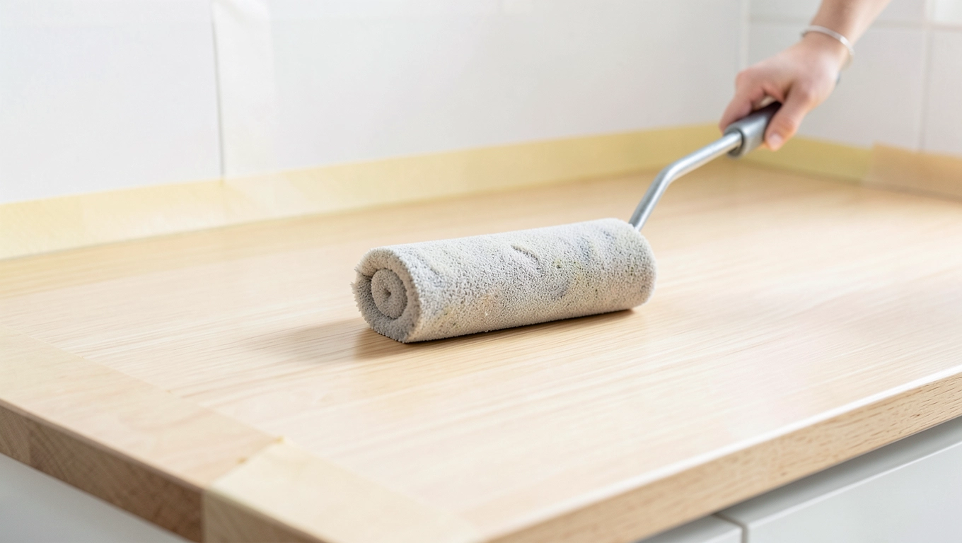 Malowanie blatu z laminatu krok po kroku