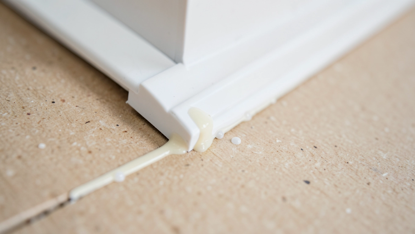 Montaż listew przypodłogowych PCV na klej cena