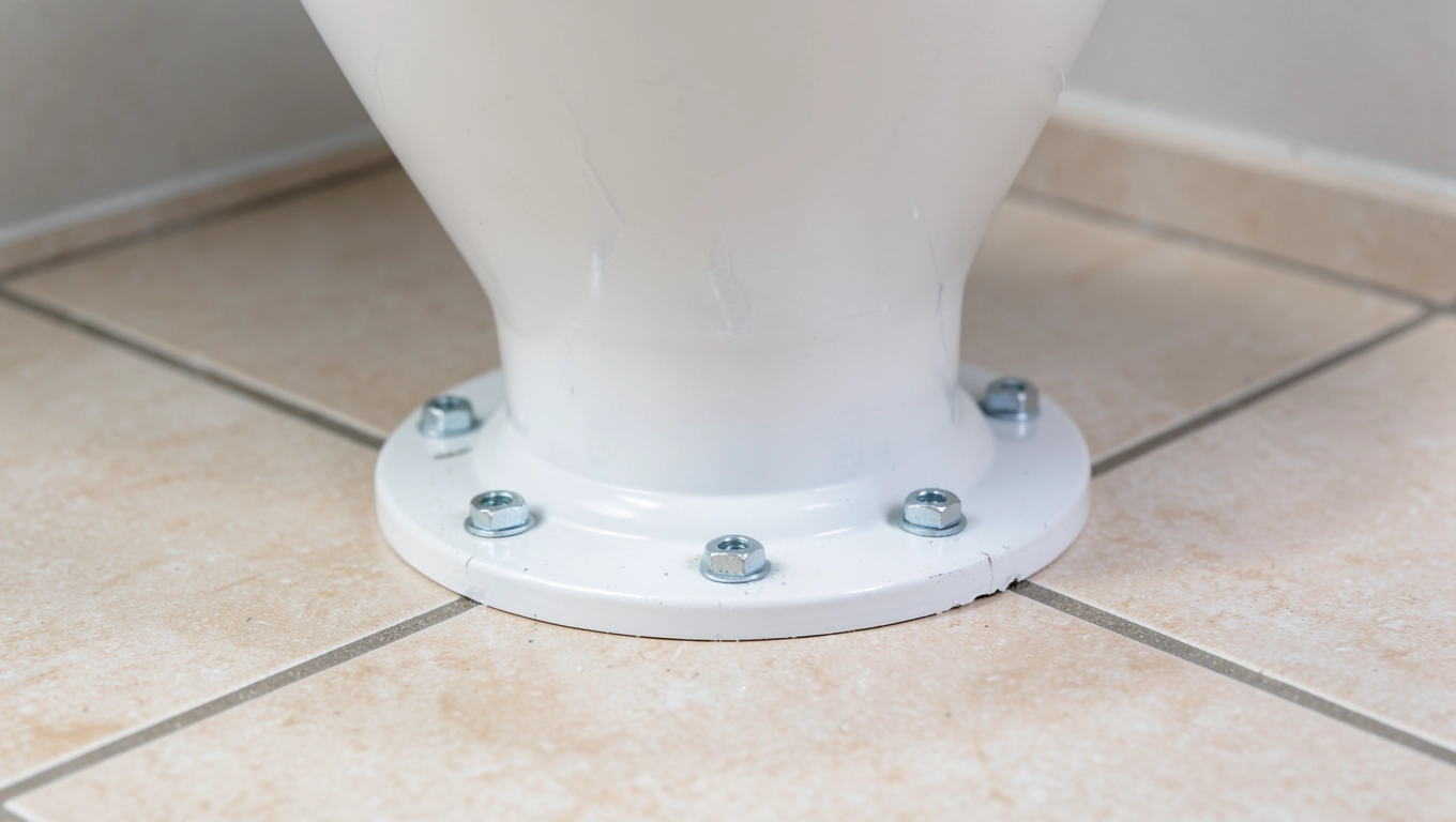 Montaż muszli klozetowej do podłogi