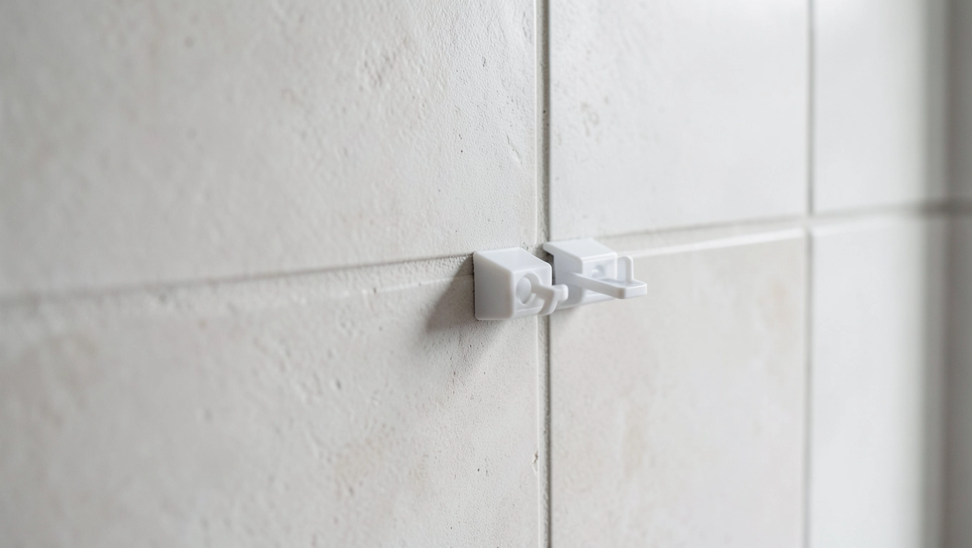 Montaż płytek na ścianie bez kleju