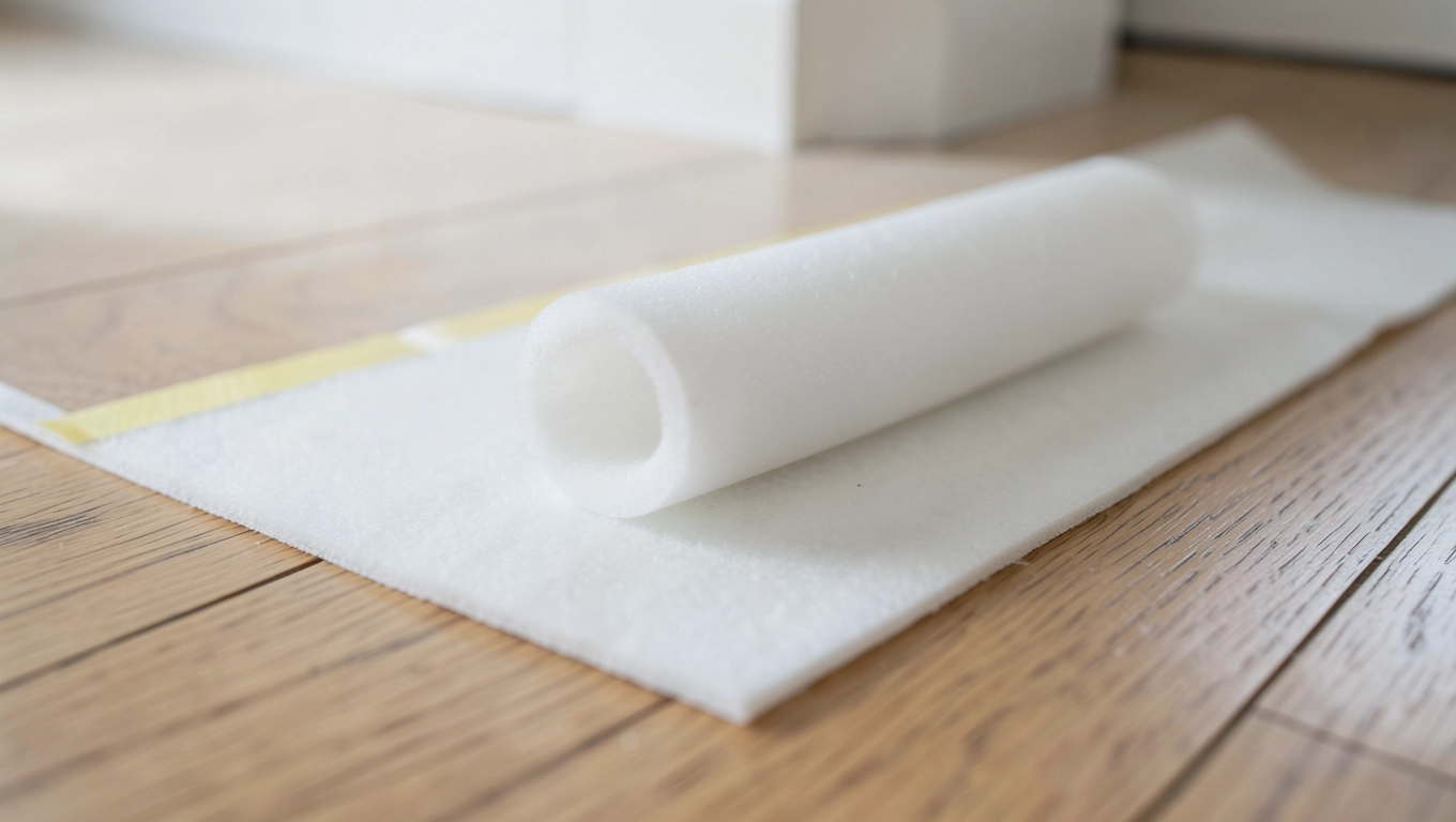 Montaż podkładu pod laminat