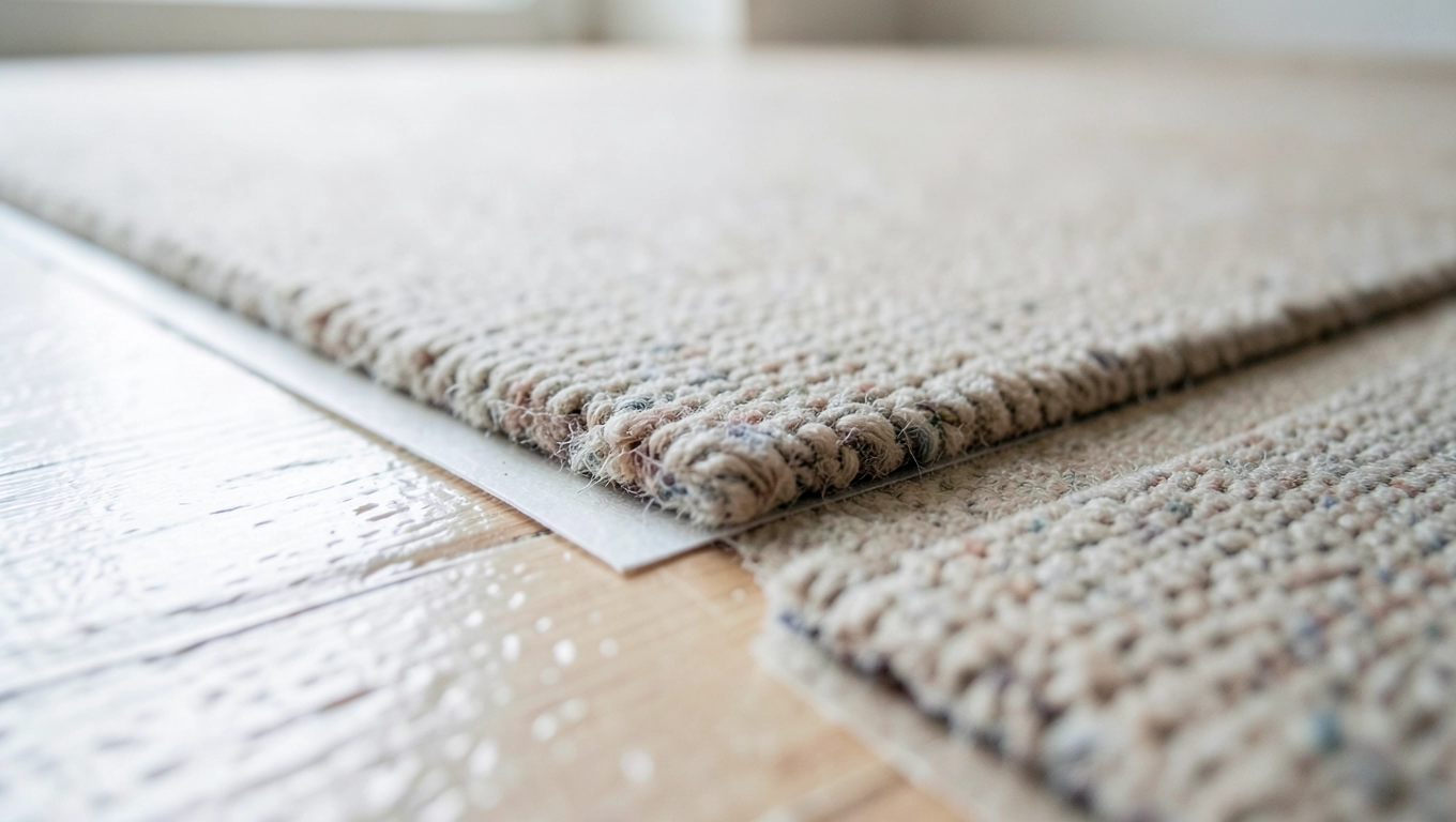 Montaż wykładziny dywanowej na taśmę