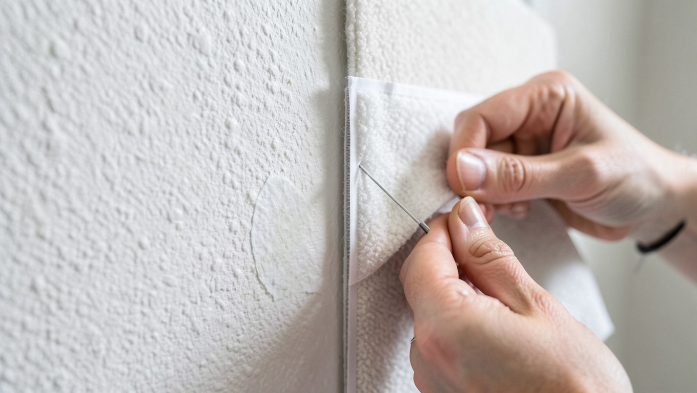 Montaż wykładziny na ścianie