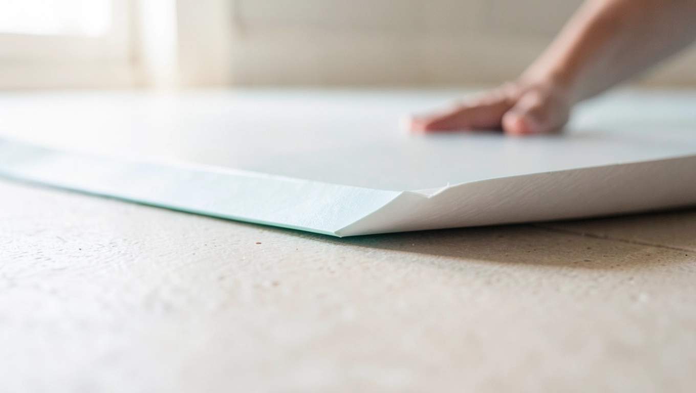 Montaż wykładziny PCV na taśmę