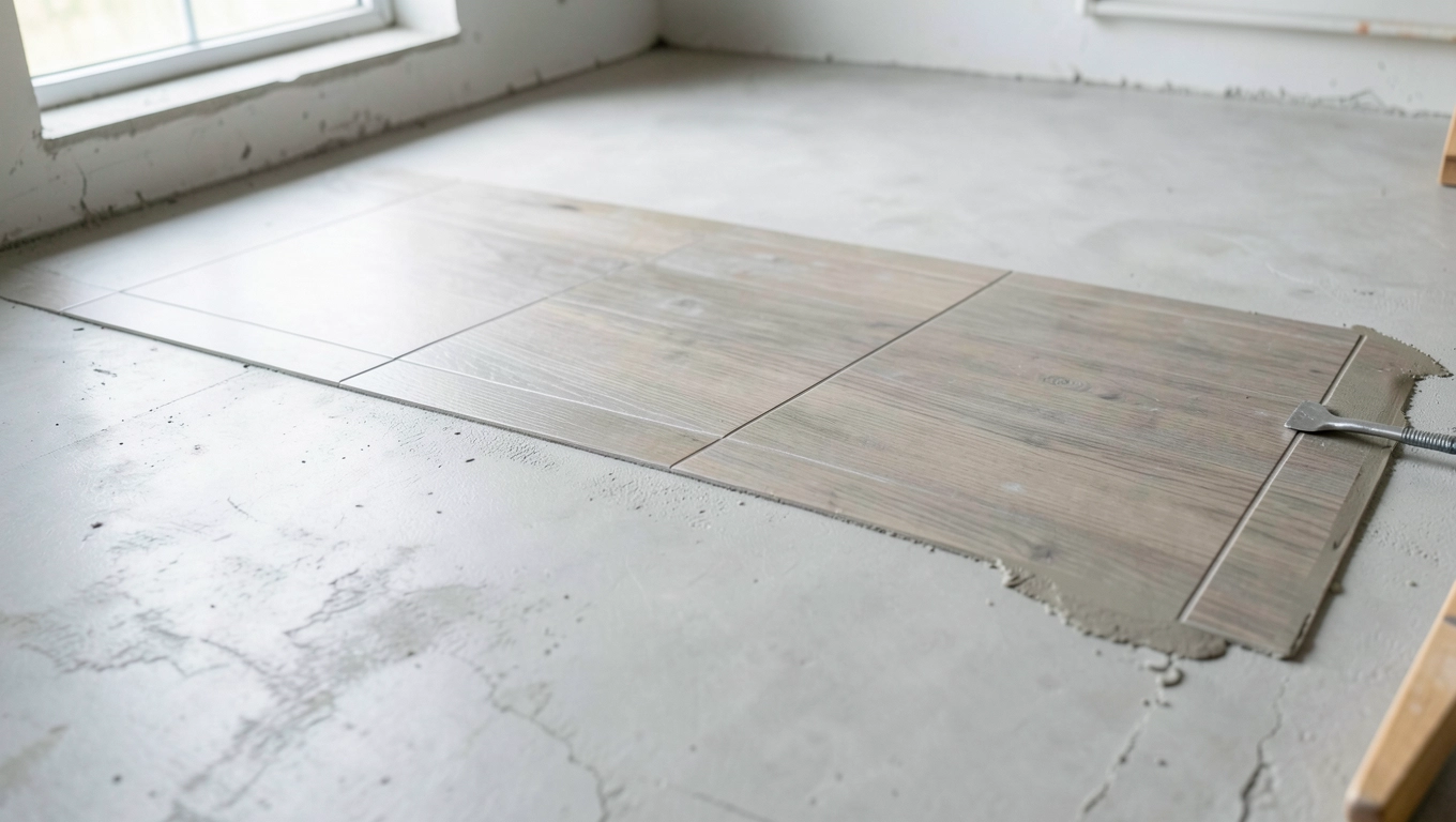 Montowanie płytek drewnopodobnych krok po kroku