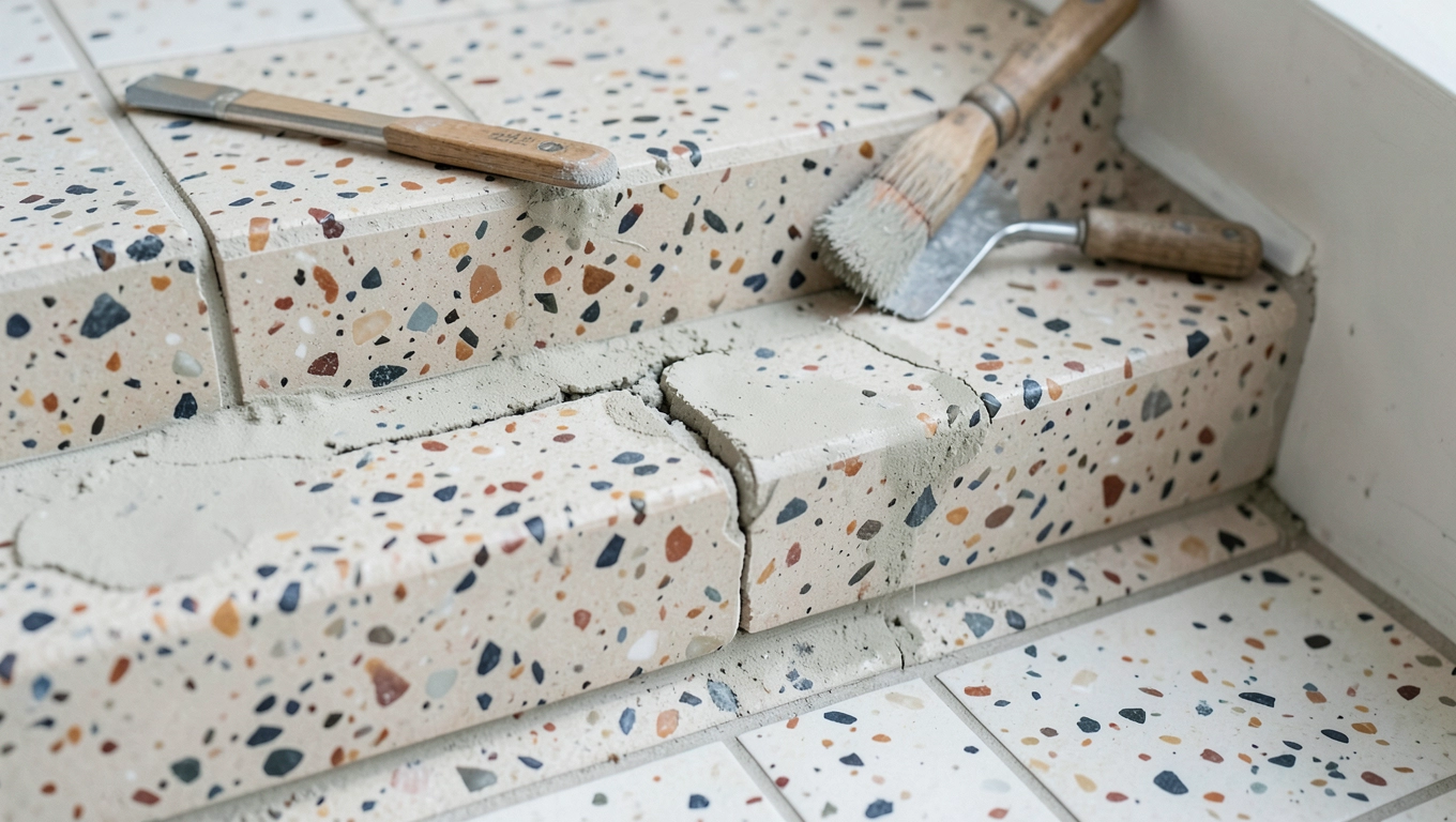 Naprawa schodów z lastryko