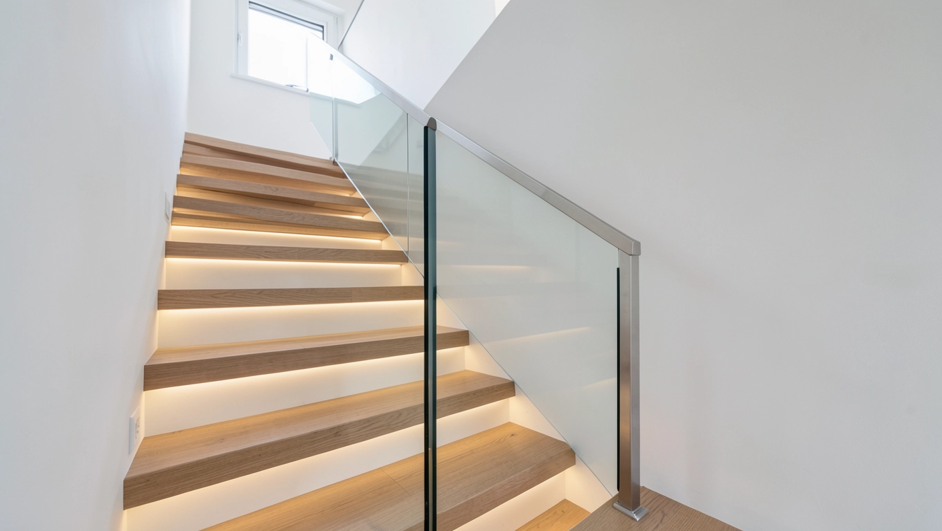 Nowoczesną klatka schodowa w domu