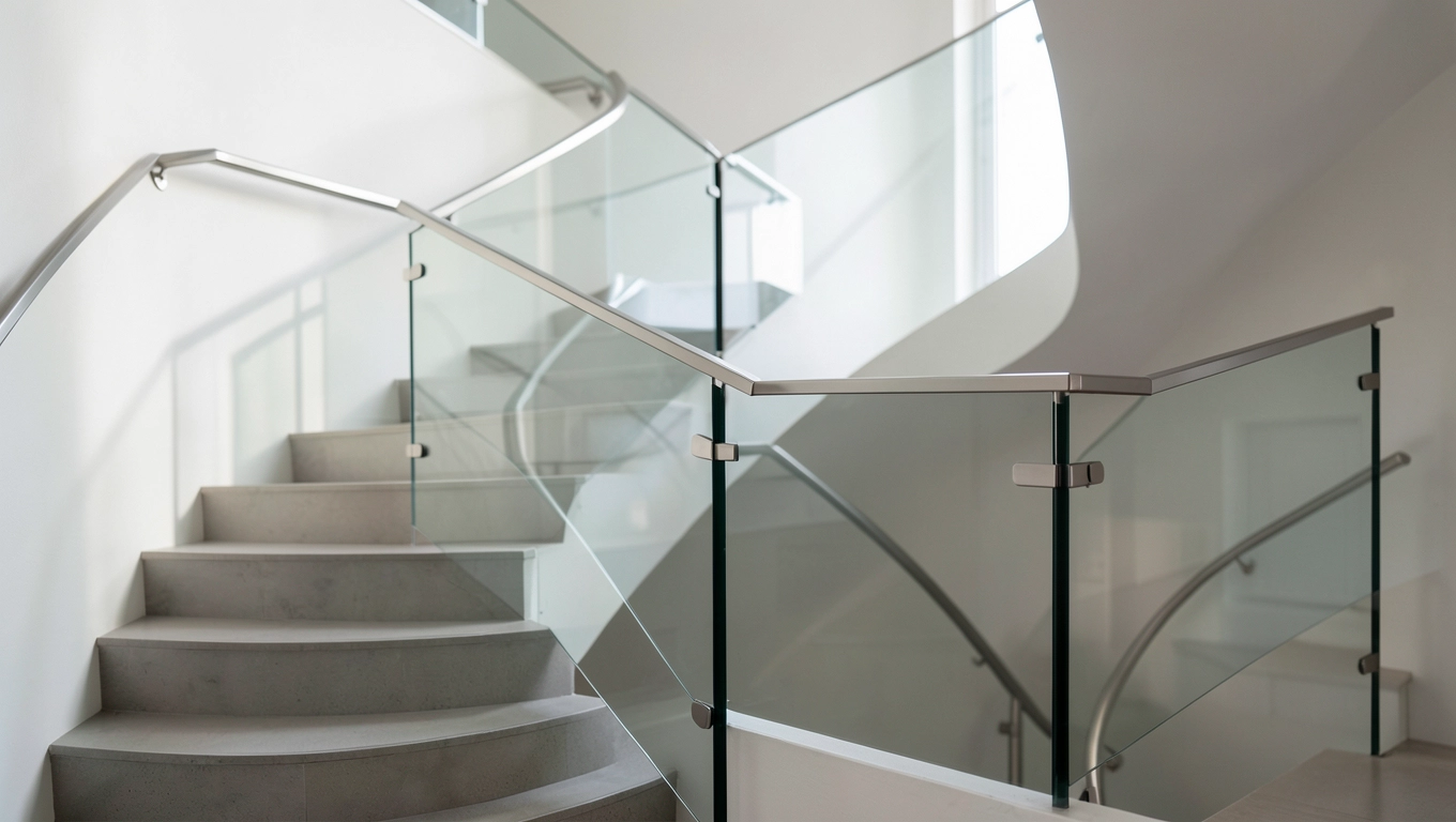 Nowoczesne balustrady na schody wewnętrzne