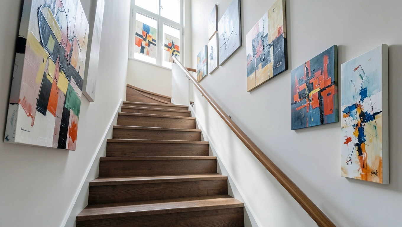 Nowoczesne obrazy na klatkę schodową