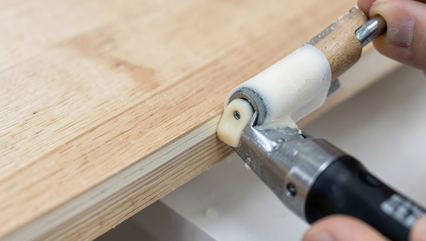 Obrzeże meblowe z klejem jak przykleić