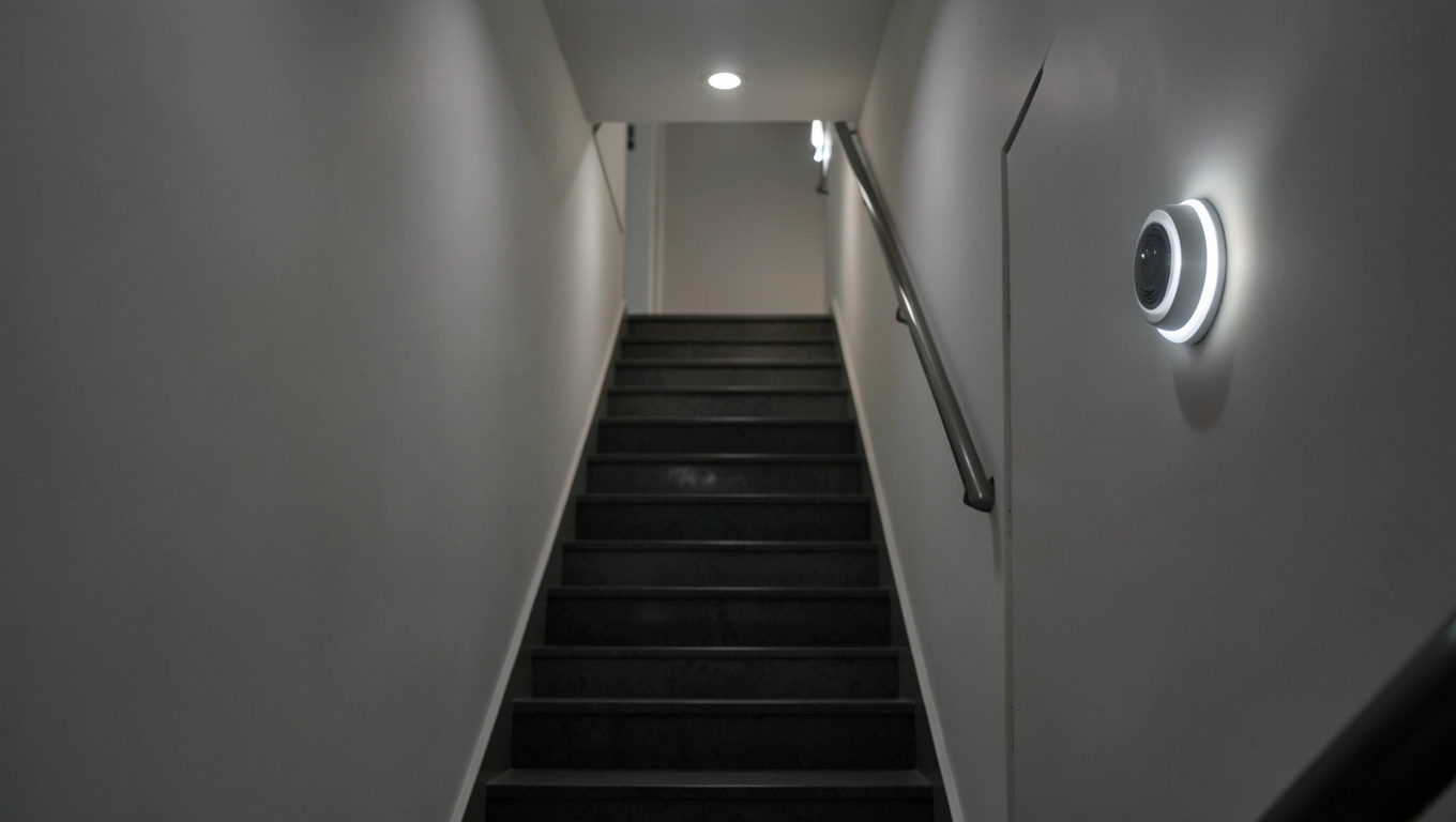 Oświetlenie klatki schodowej z czujnikiem ruchu