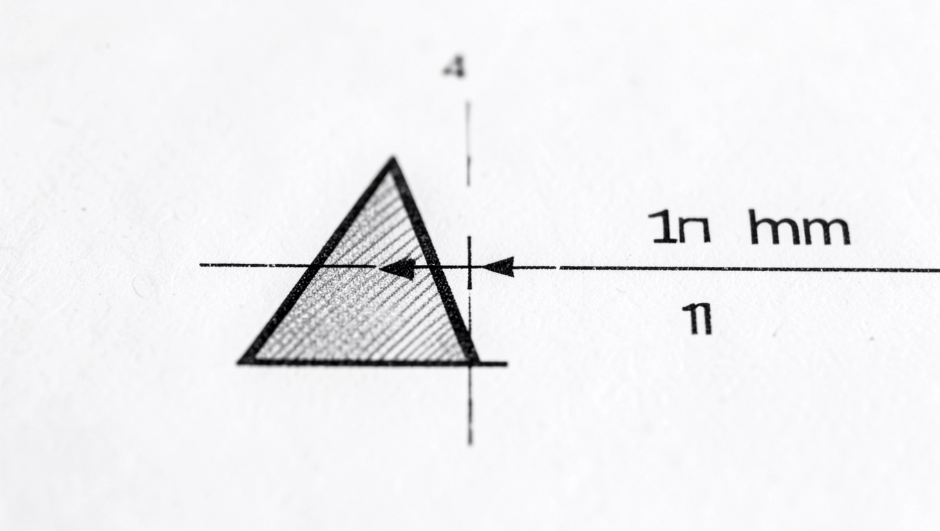 Oznaczenie spoiny pachwinowej
