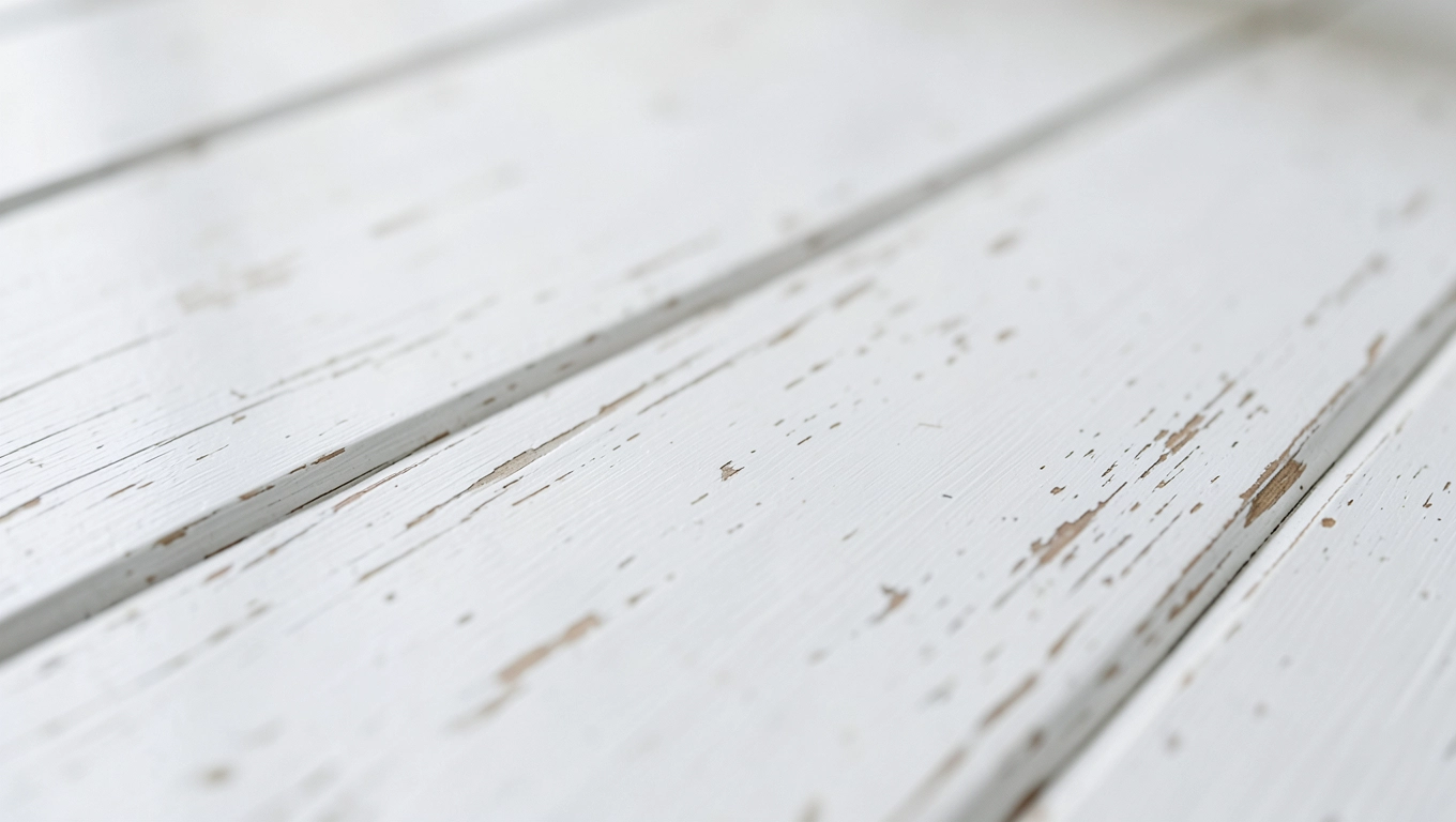 Panele podłogowe białe przecierane