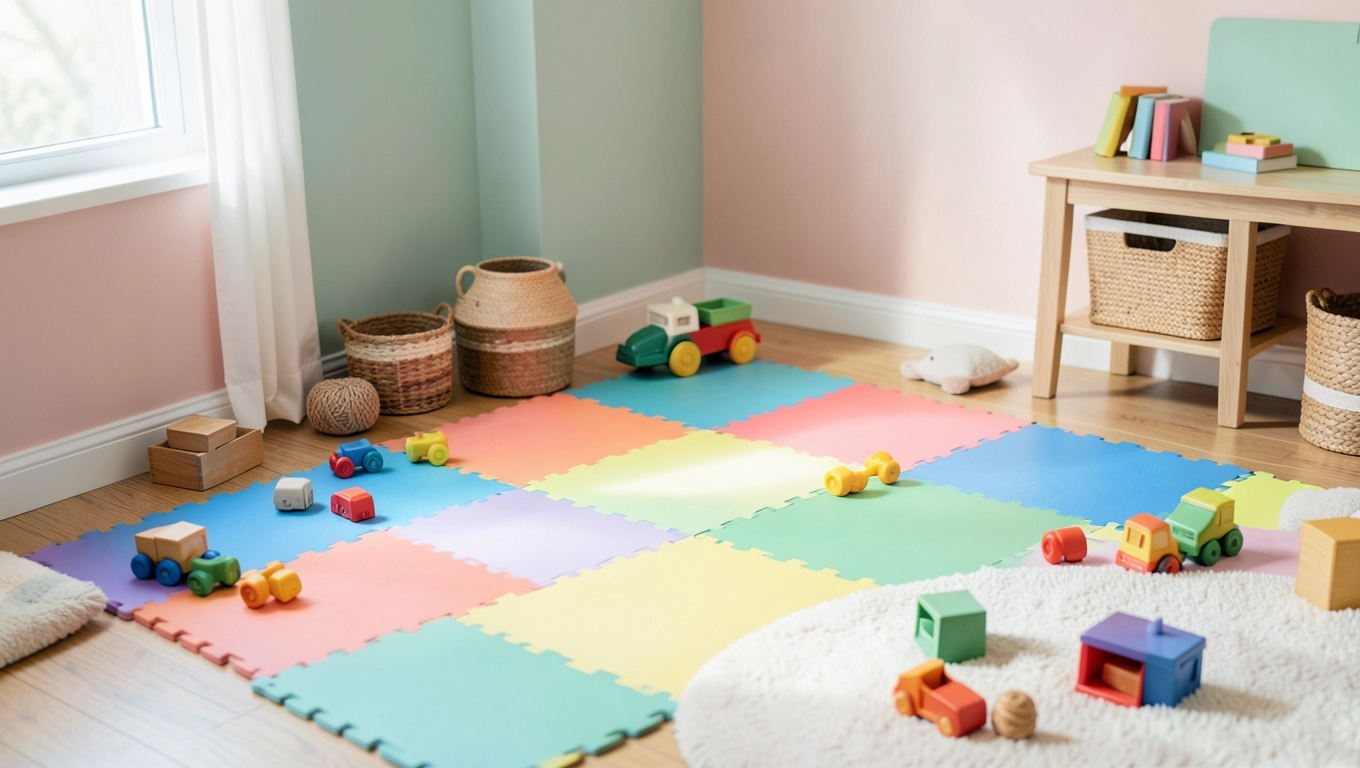 Panele podłogowe do pokoju dziecka