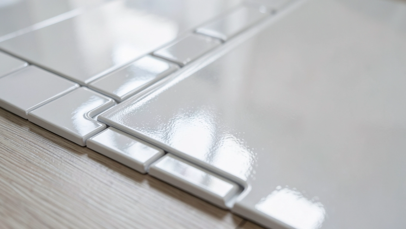 Panele podłogowe z połyskiem