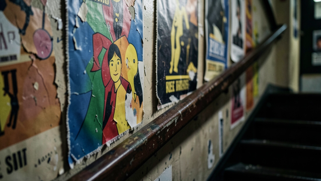 Plakaty na klatkę schodową