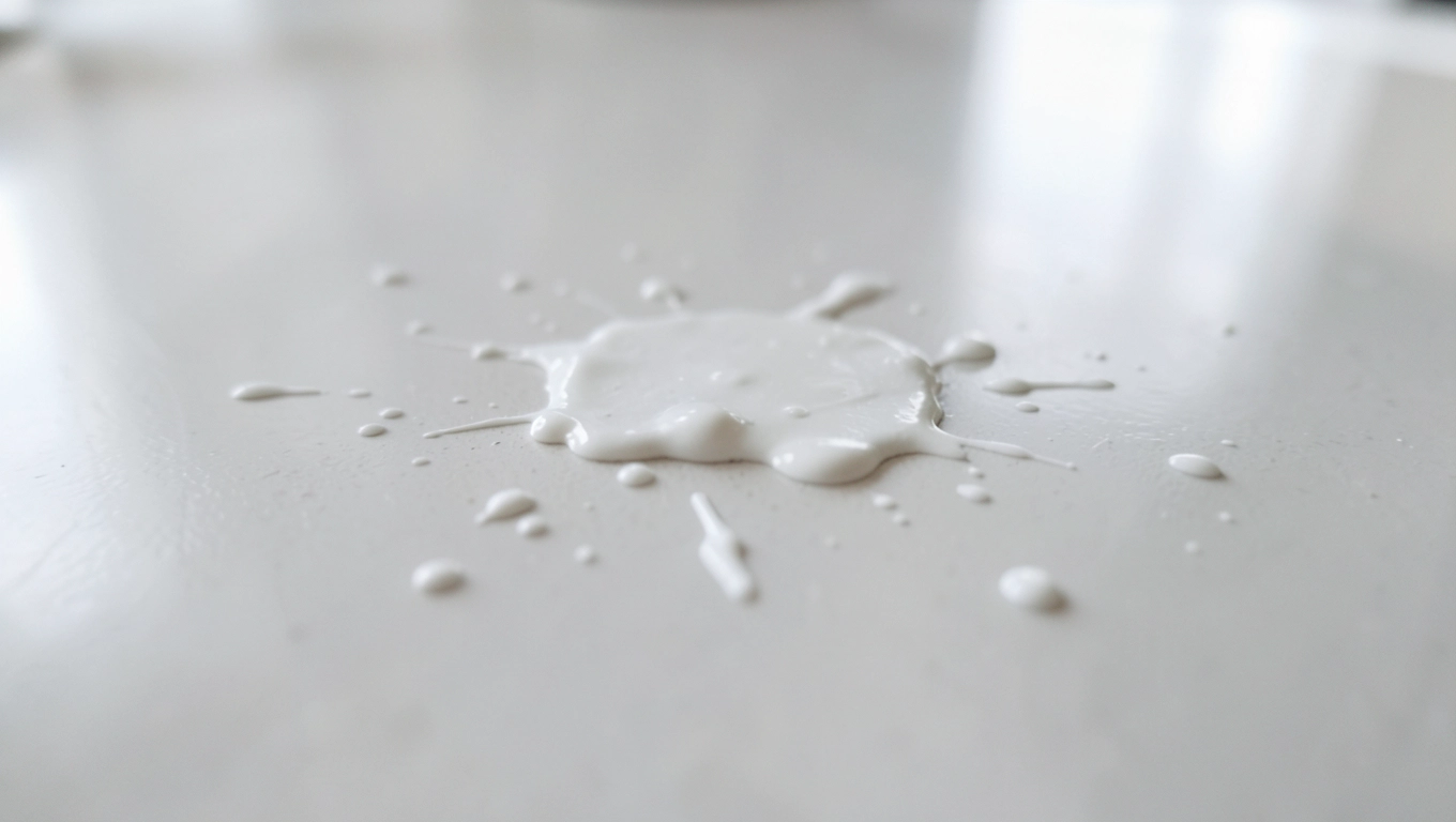 Plamy po farbie na laminacie