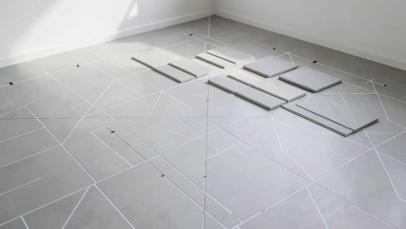 Planowanie Układu Płytek i Wyznaczanie Linii Referencyjnych