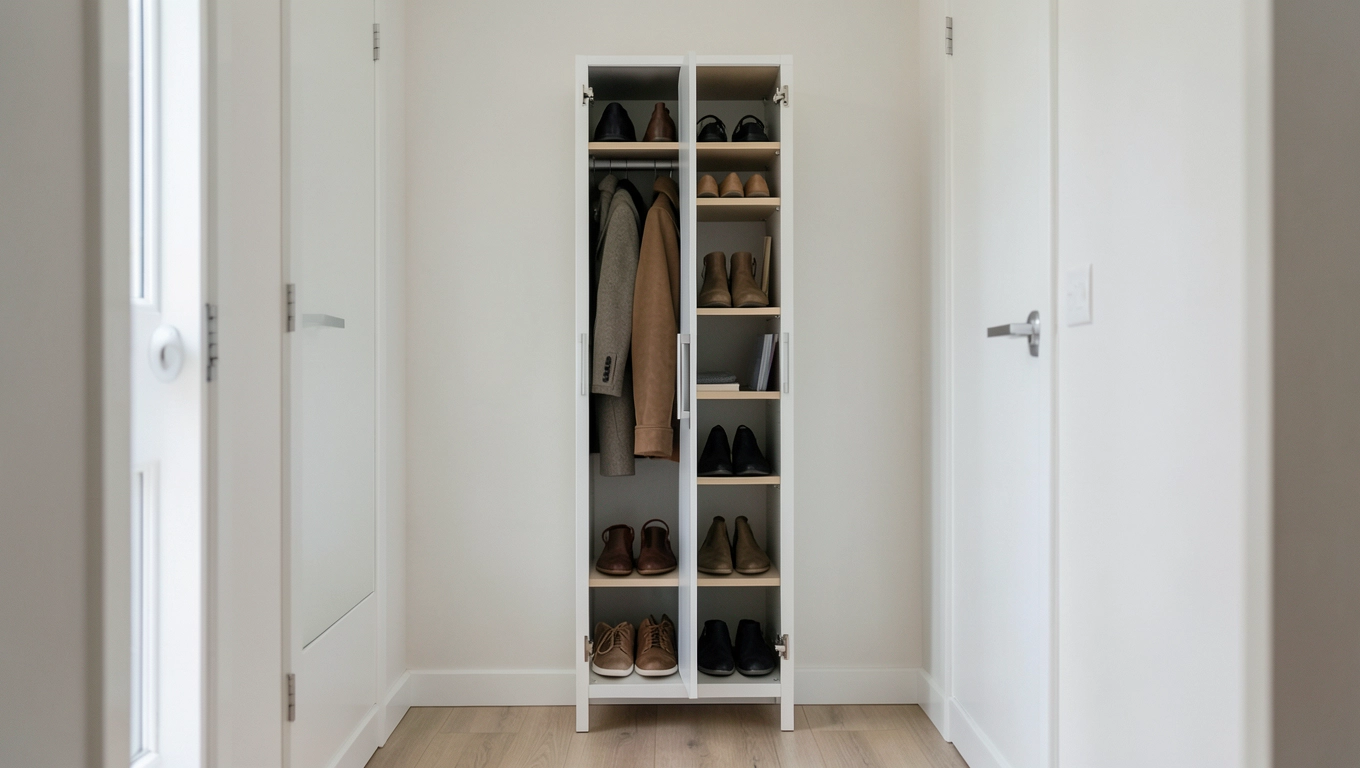 Płytka szafa do przedpokoju