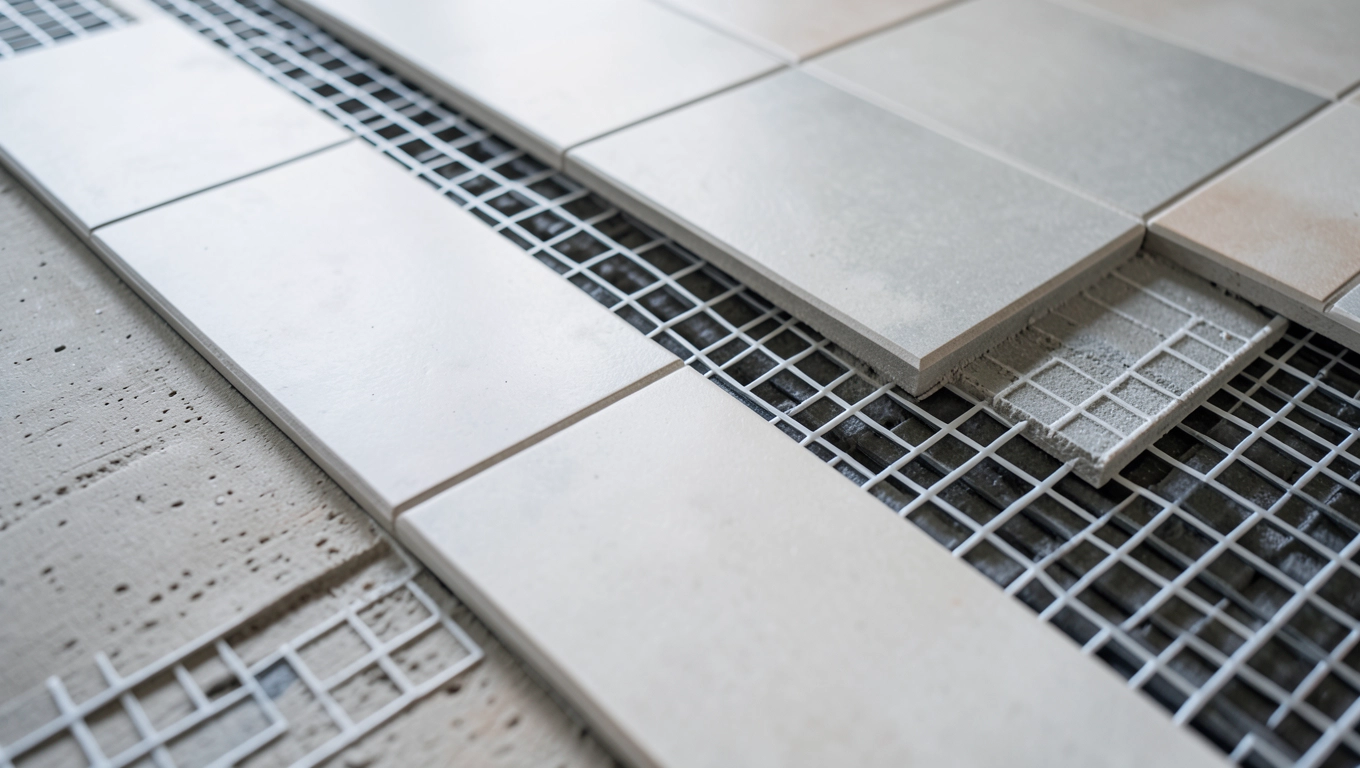 Płytki bez fugi na ogrzewanie podłogowe