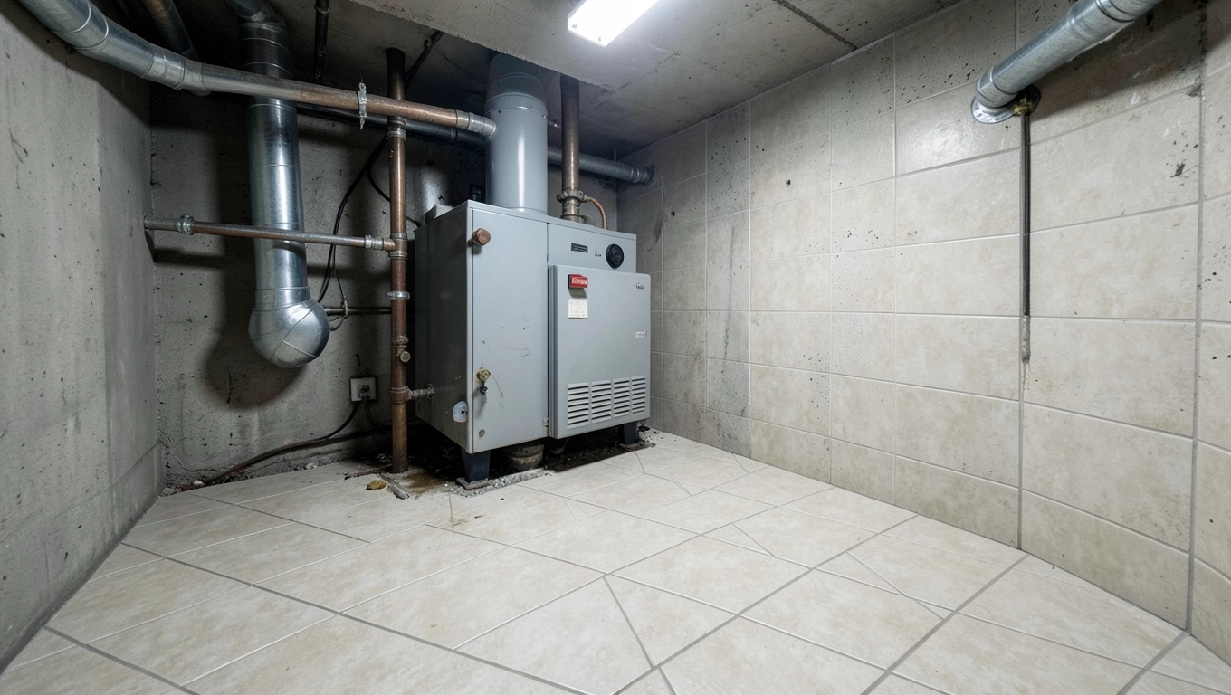 płytki do kotłowni