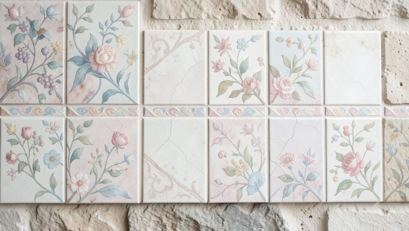 Płytki do łazienki w stylu prowansalskim