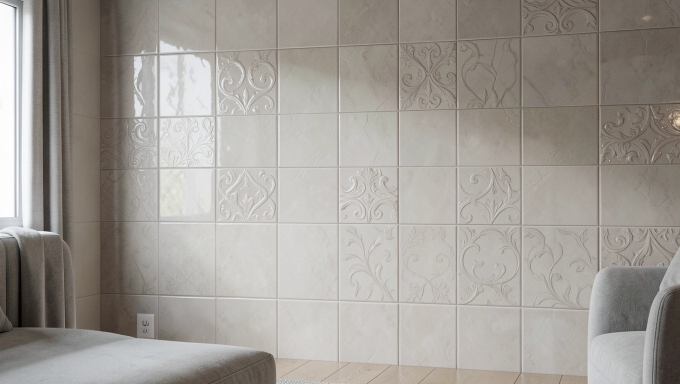 Płytki do salonu na ścianę