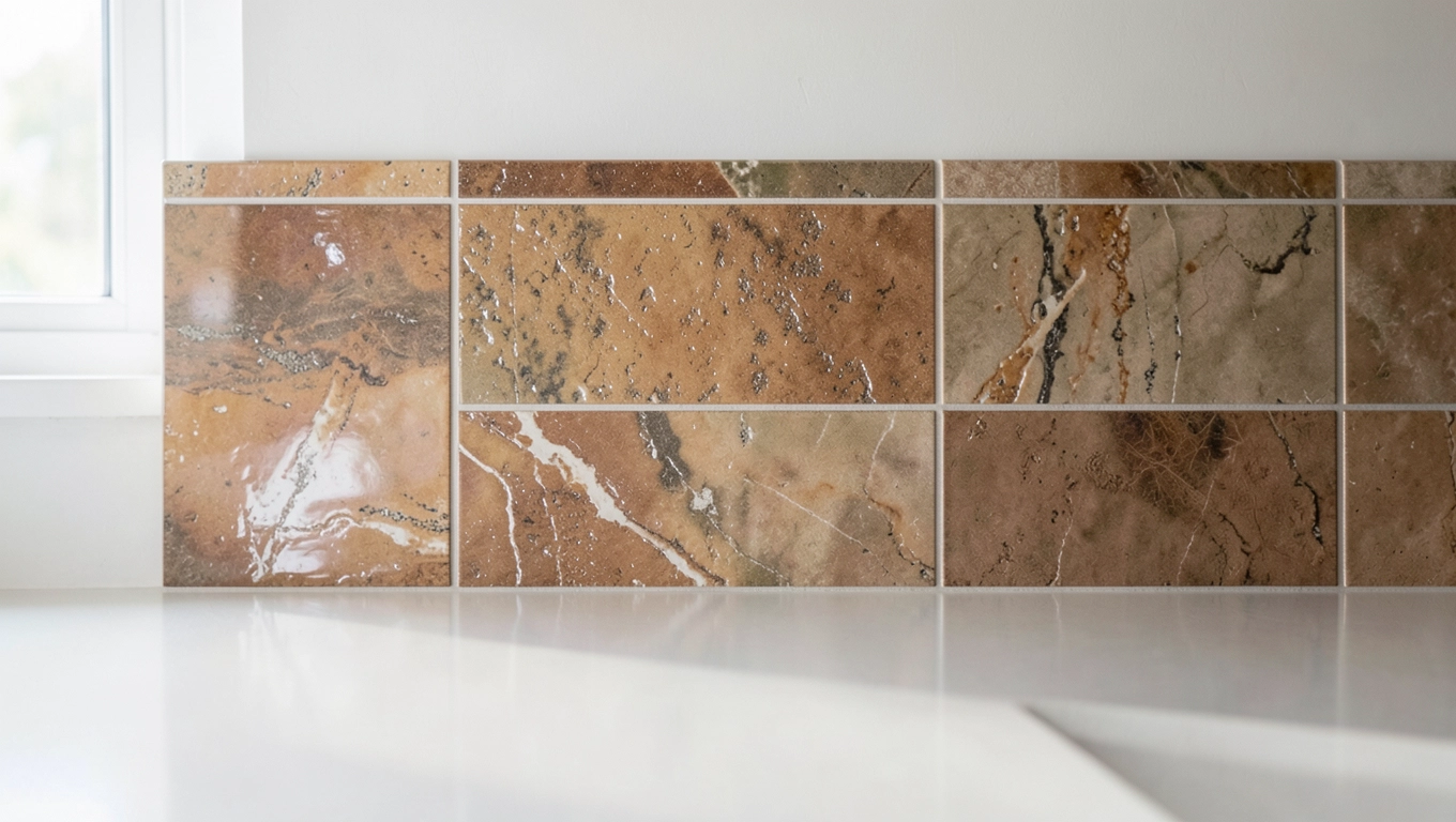 Płytki strukturalne do kuchni