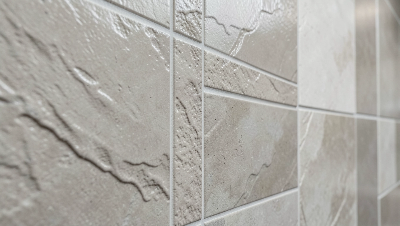 Płytki strukturalne do łazienki