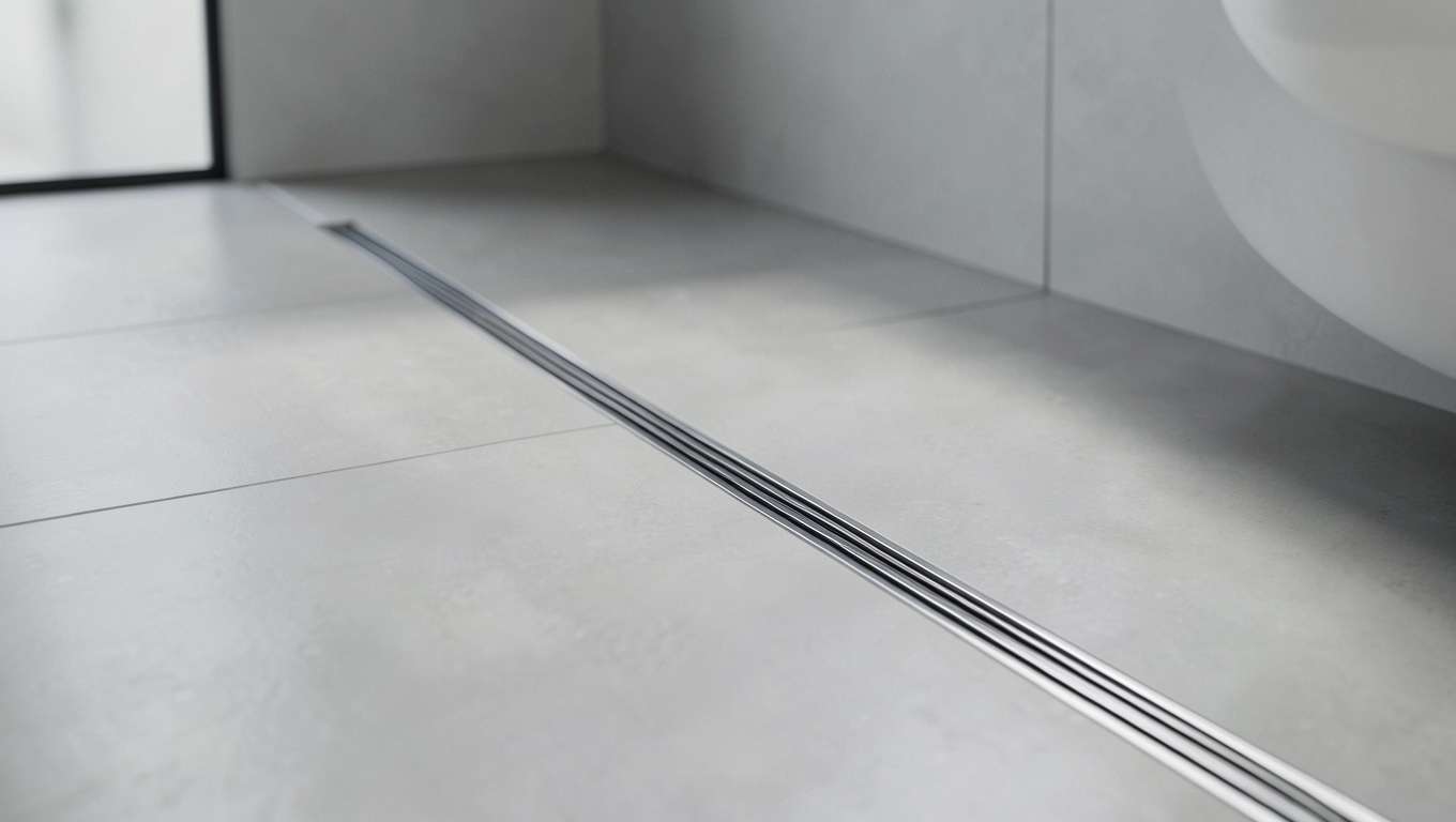 Płytki w odpływie liniowym