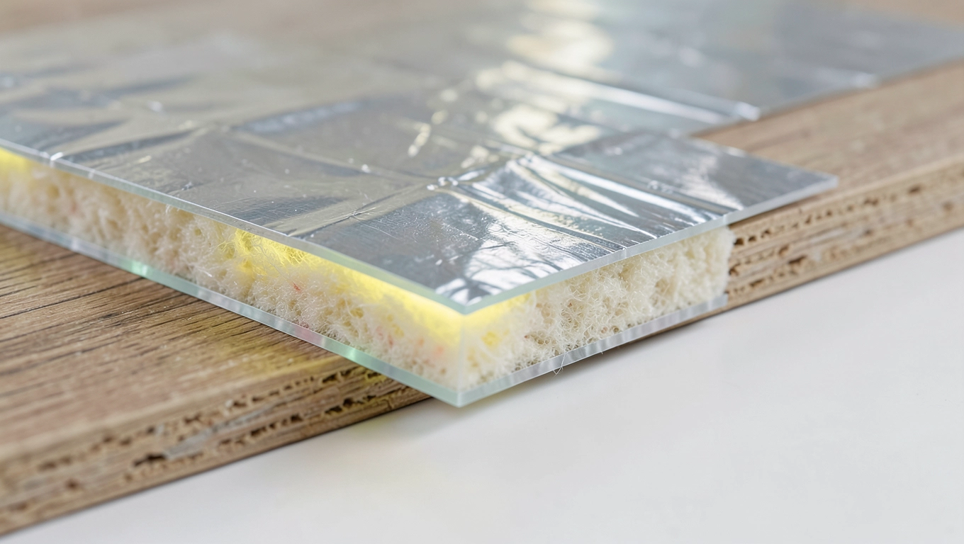 Podkład pod laminat na ogrzewanie podłogowe