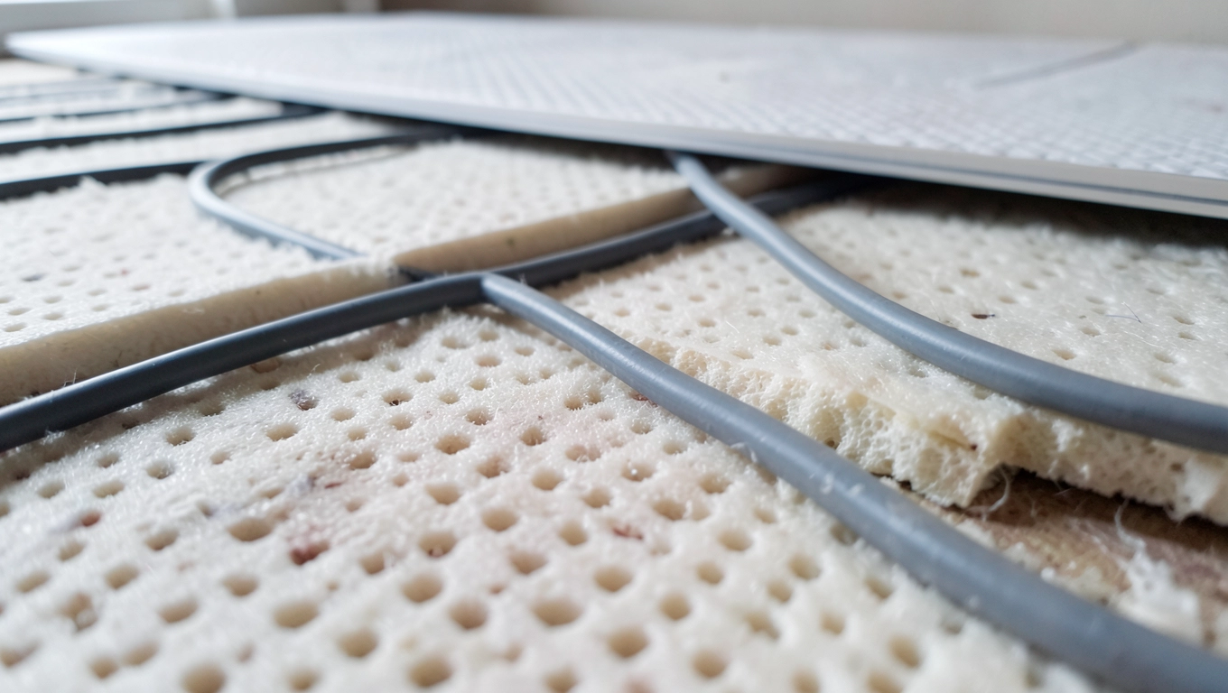 podkład pod panele ogrzewanie podłogowe