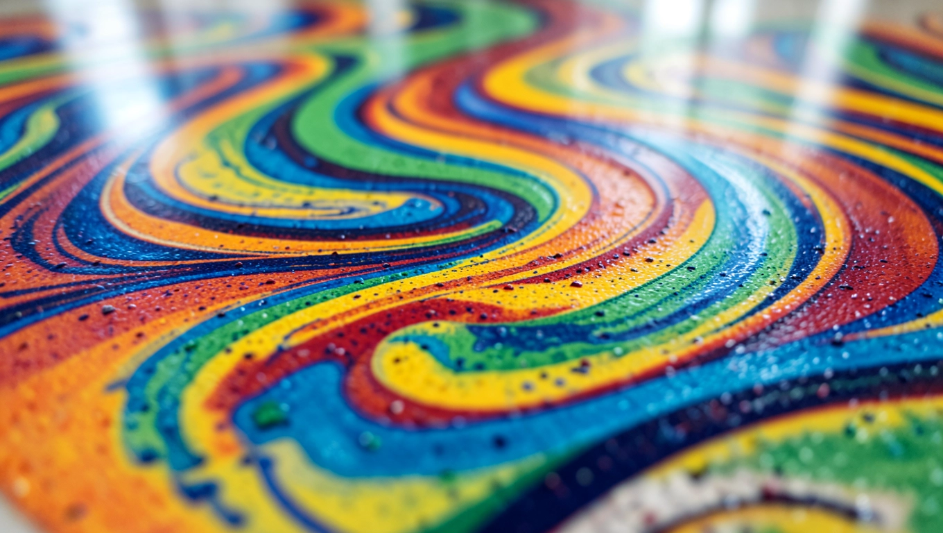 Podłoga z żywicy wzory