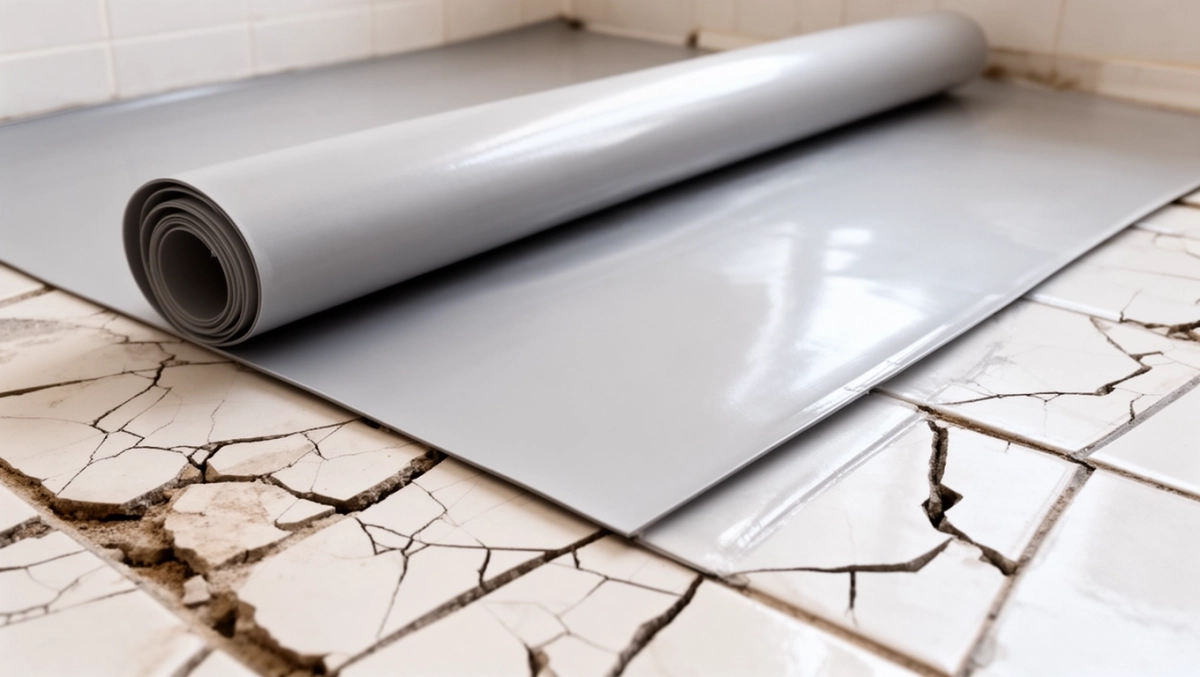 położenie wykładziny pcv na płytki