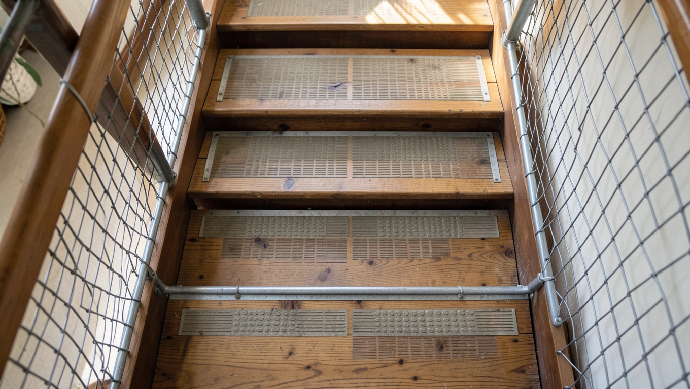 Pomysł na zabezpieczenie schodów