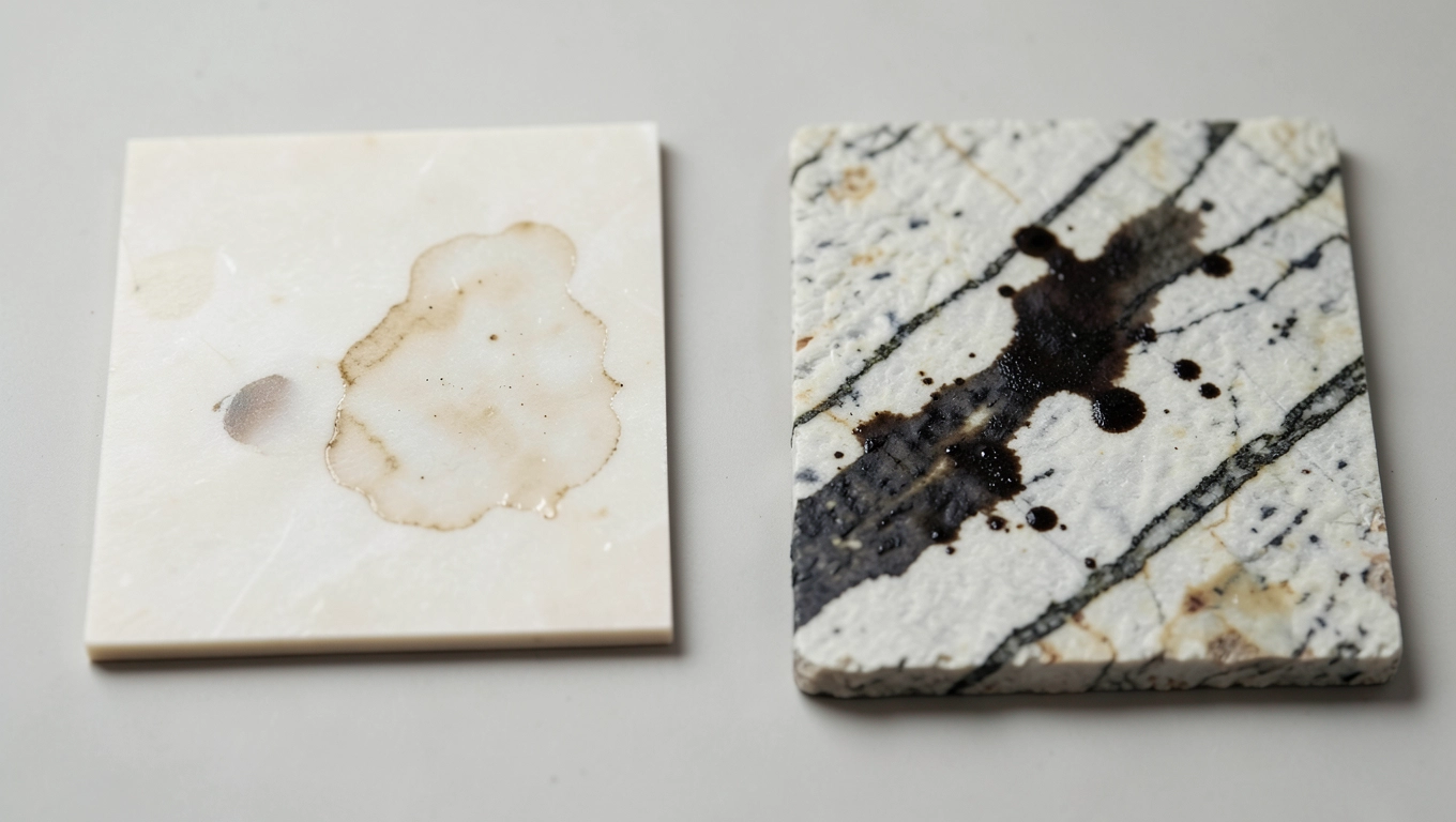 Porównanie laminatów mineralnych