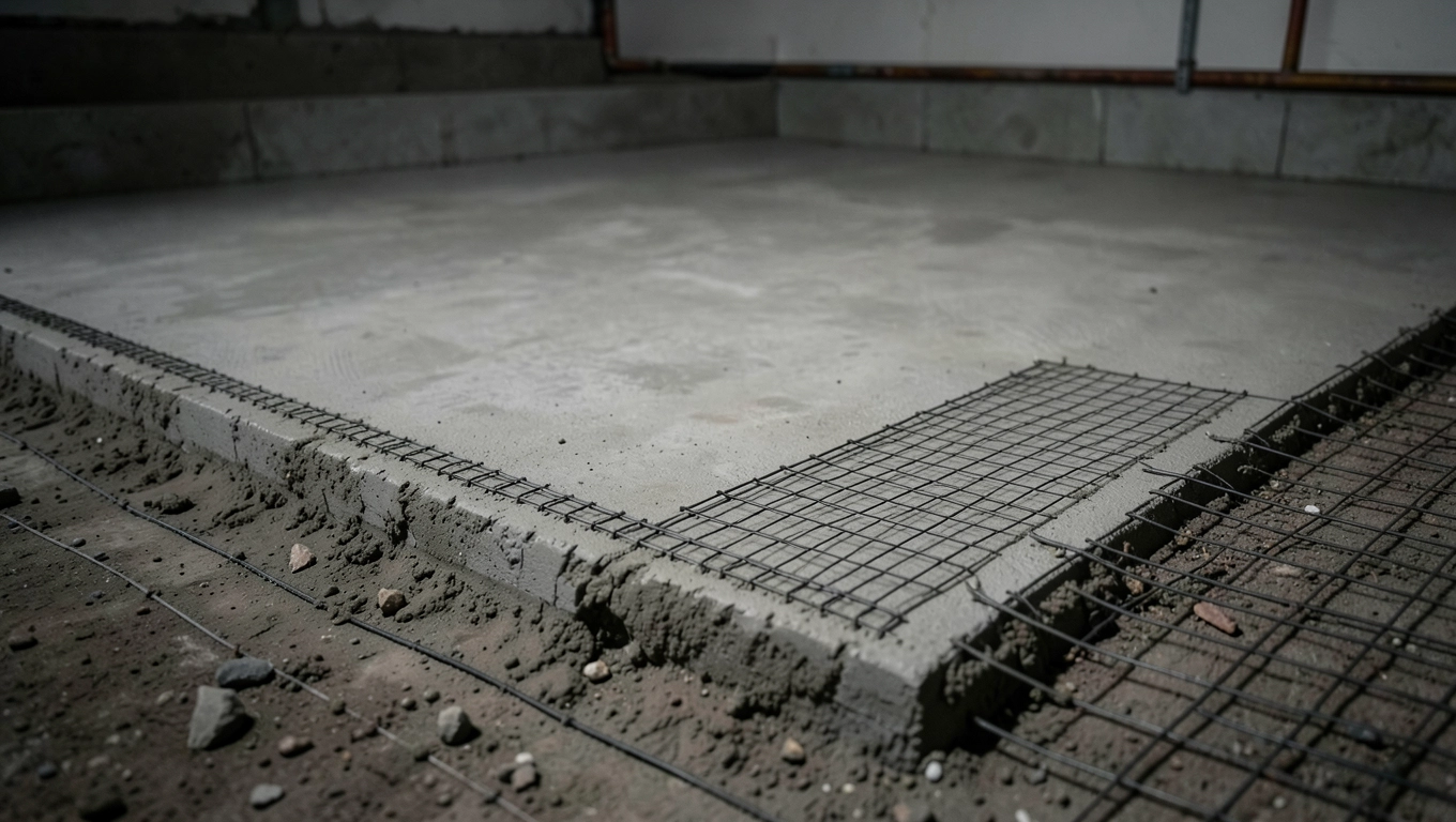 Posadzka do piwnicy