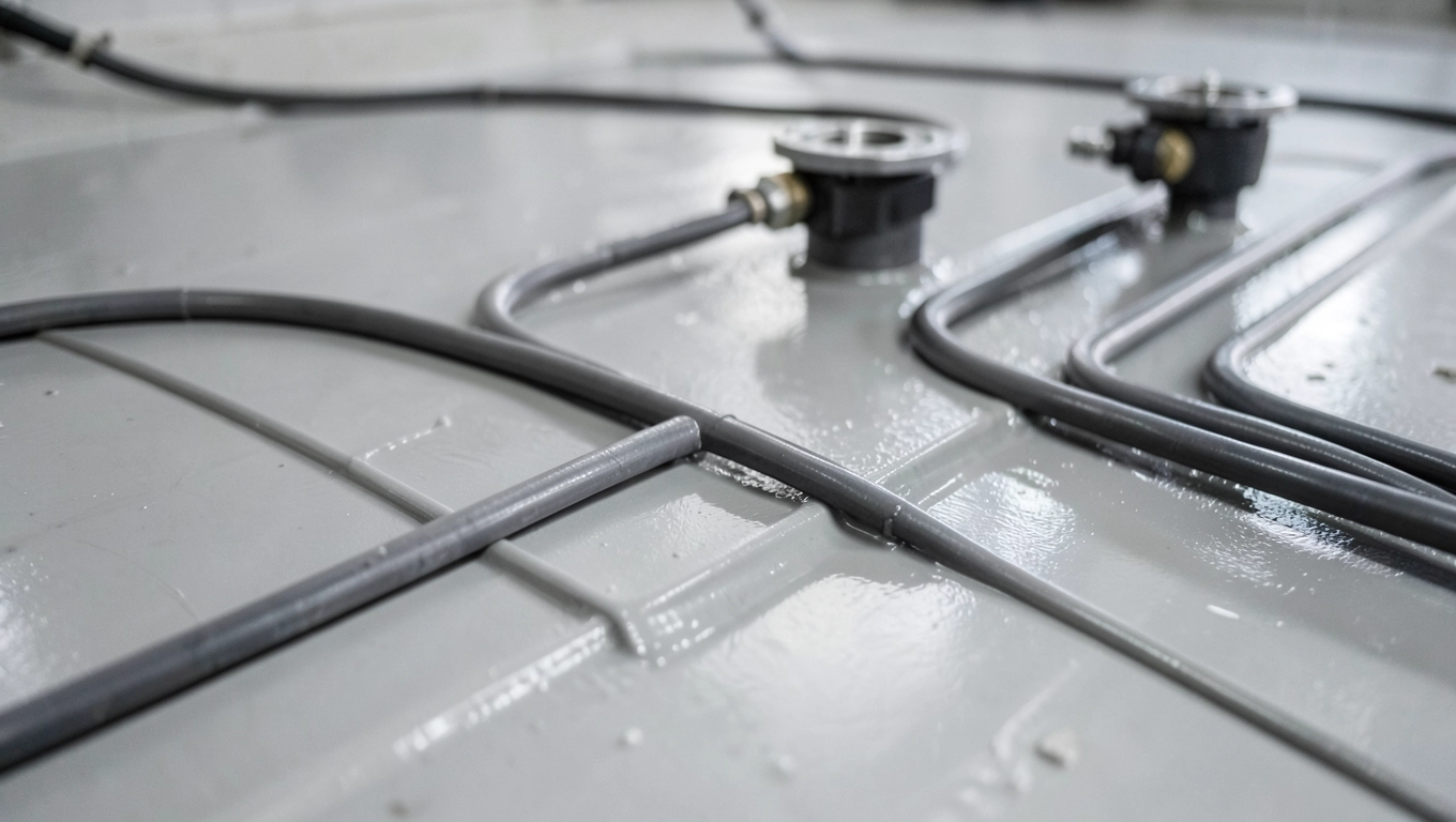 Posadzka przemysłowa a ogrzewanie podłogowe