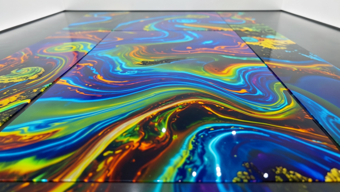 Posadzki żywiczne w 3D