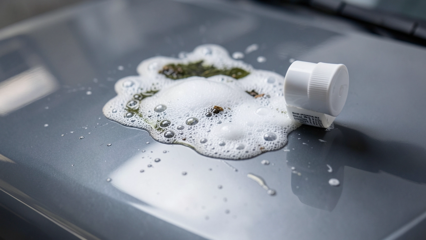 Preparat do usuwania żywicy z samochodu