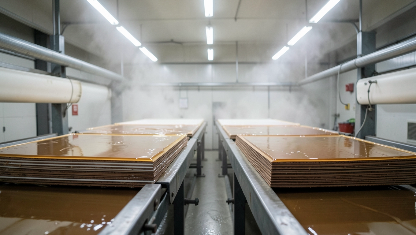 Proces produkcji HPL Kronospan