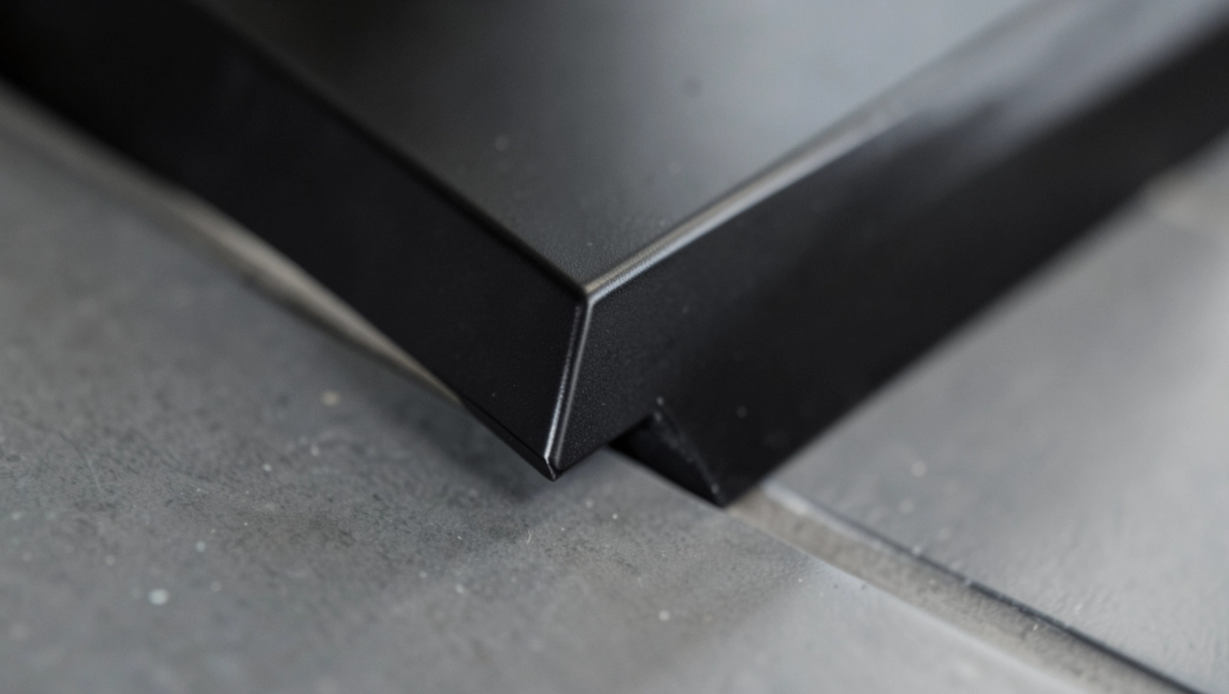 Profil schodowy do płytek czarny