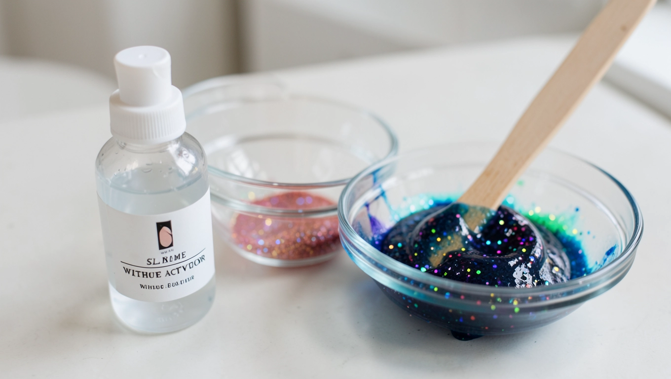 Przepis na slime z kleju bez aktywatora