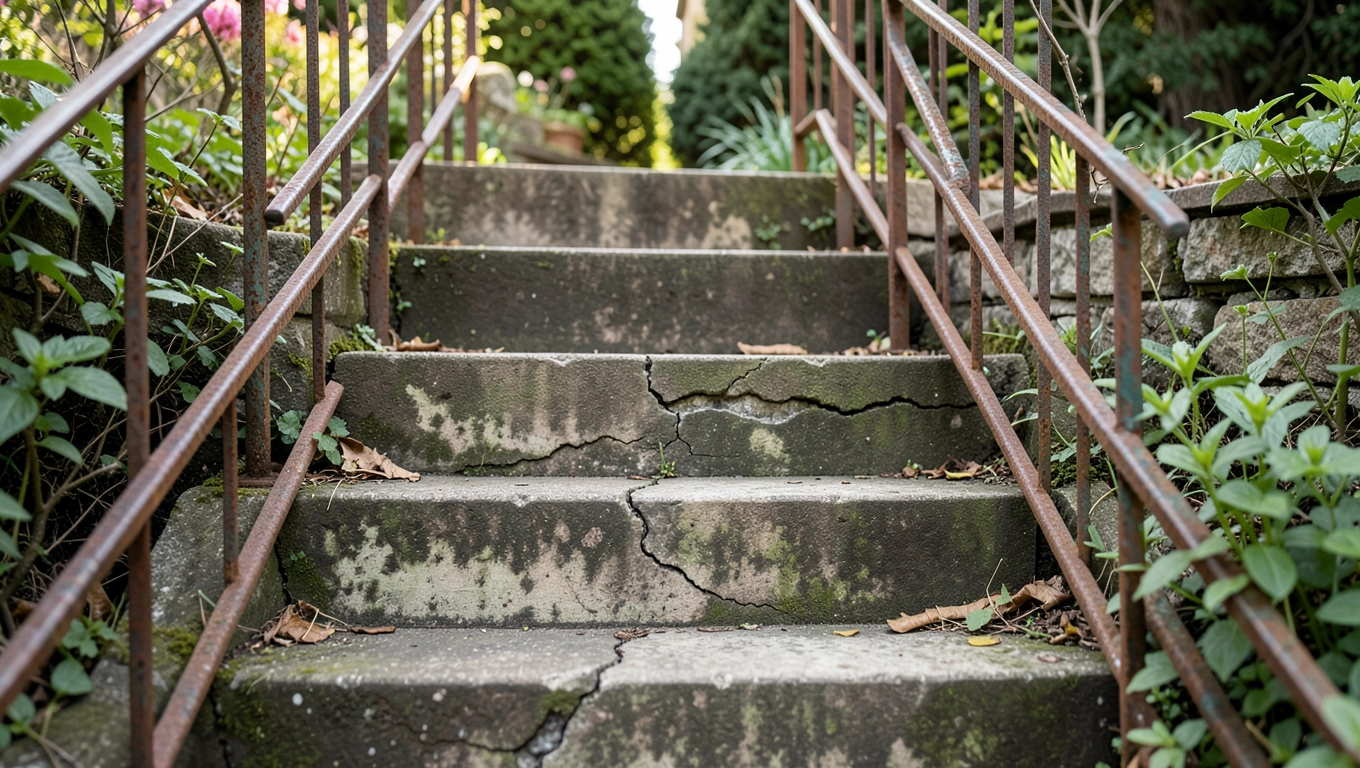 Remont schodów zewnętrznych zgłoszenie czy pozwolenie