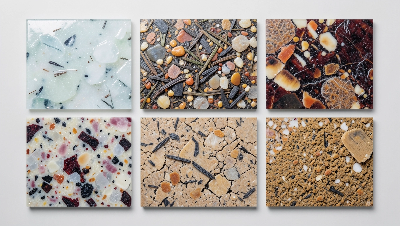 Rodzaje laminatów mineralnych