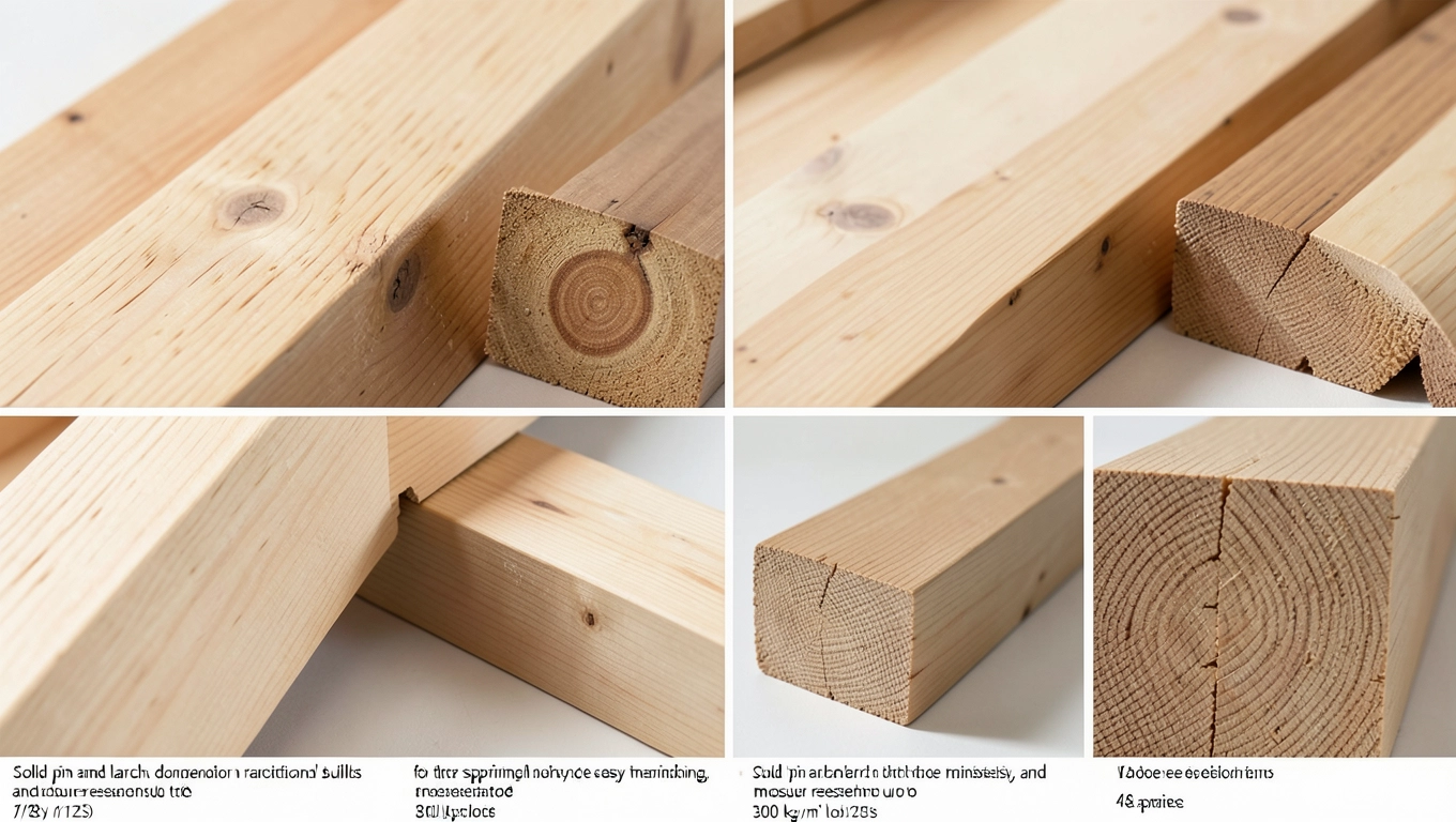 Rodzaje legarów pod deski podłogi