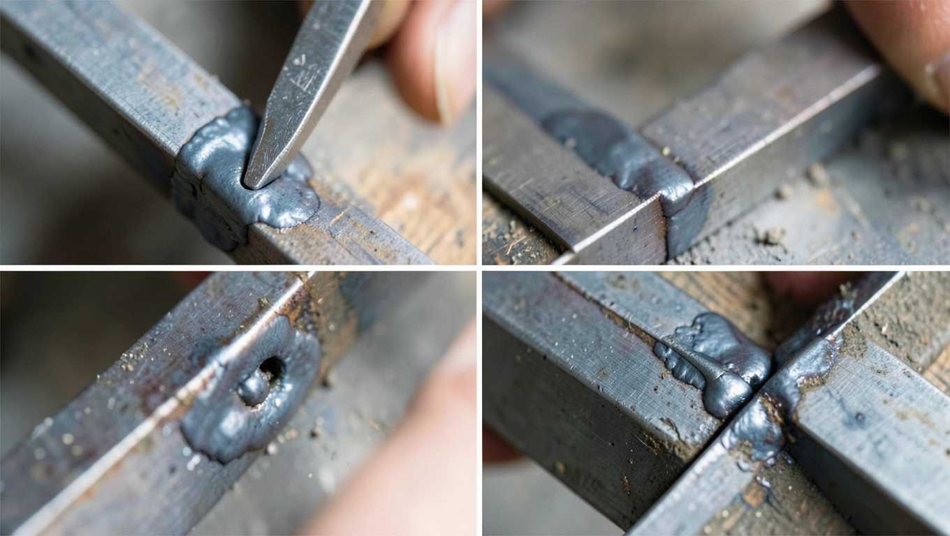 Rodzaje spoin roboczych