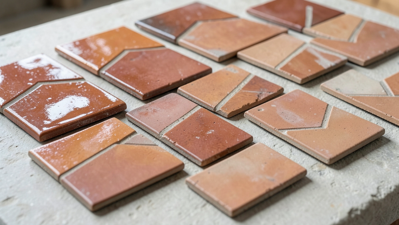 Rodzaje terakoty w jodełkę